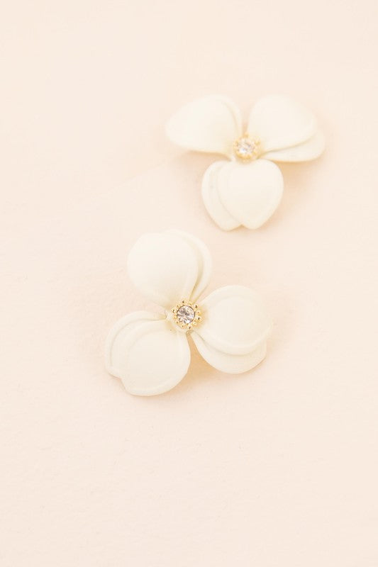 Gardenia Statement Earrings