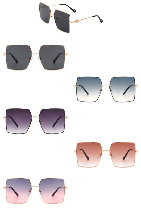 Over The Top Flat Top Large Sunglasses