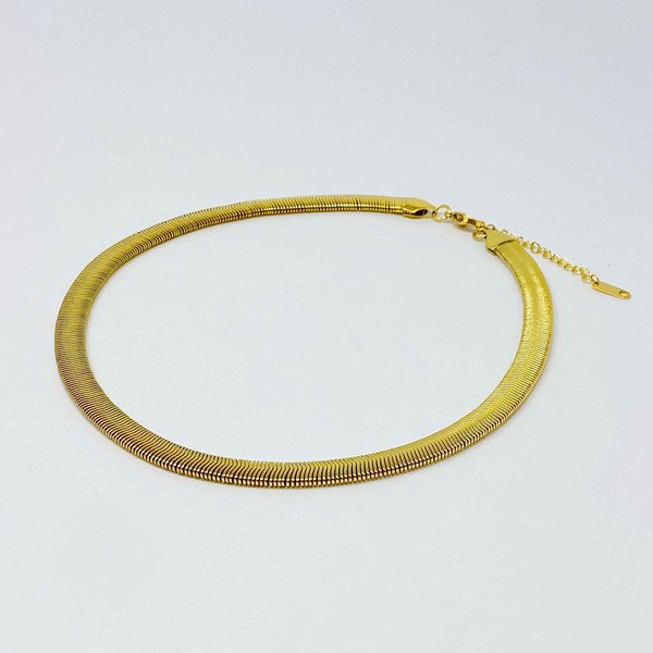 Style Staple Herringbone Chain Necklace
