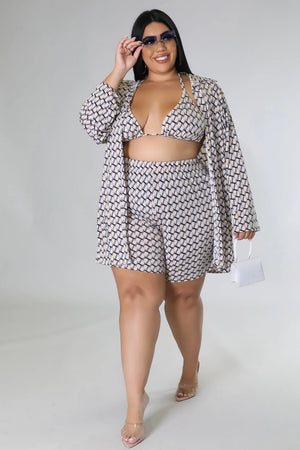 3pc Annie Bae Short Set
