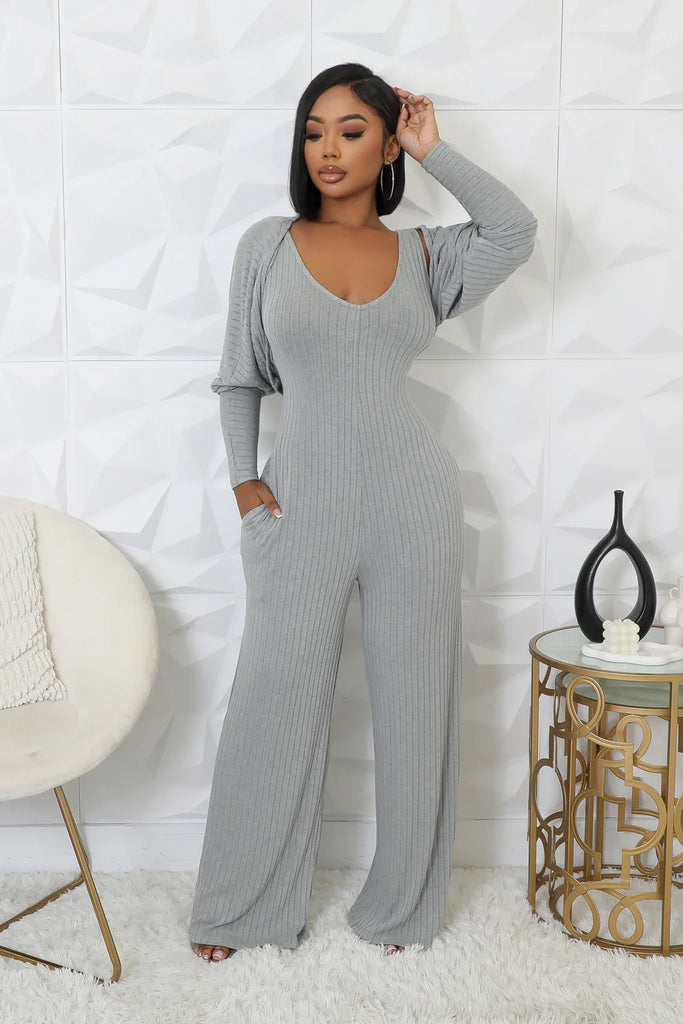 2pc New Story Jumpsuit Set