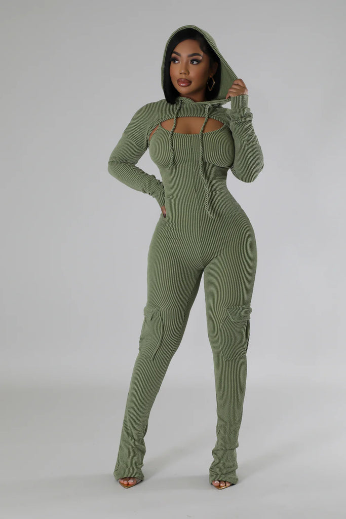 Make Me Hotter Jumpsuit Set