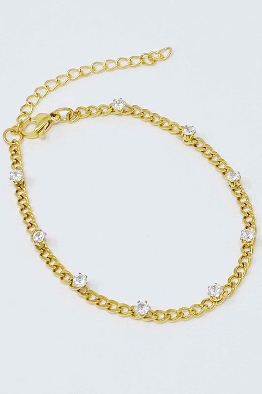 Bay Life Cuban Chain Bracelet