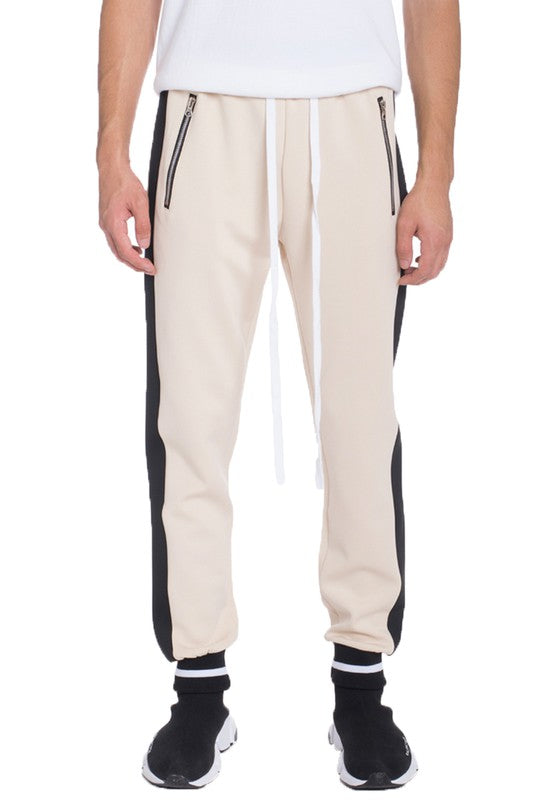 Weiv Mens Heavy Weight Single Stripe Jogger
